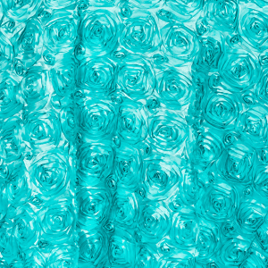 Aqua Rose Linen