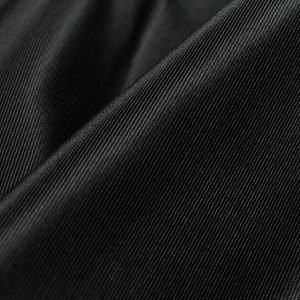Black Bengaline Linen