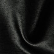 Black Dupioni Linen