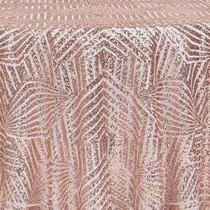 Blush Geo Glitz Linen