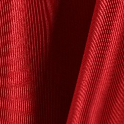 Crimson Bengaline Linen