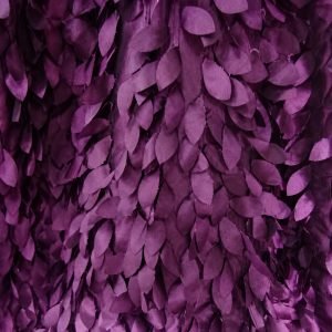 Eggplant Petals Linen