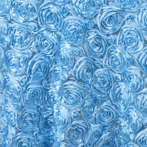 Light Blue Rose Linen