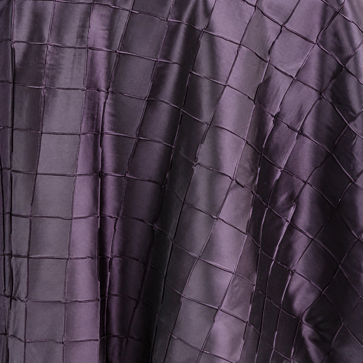 Plum Pintuck Linen
