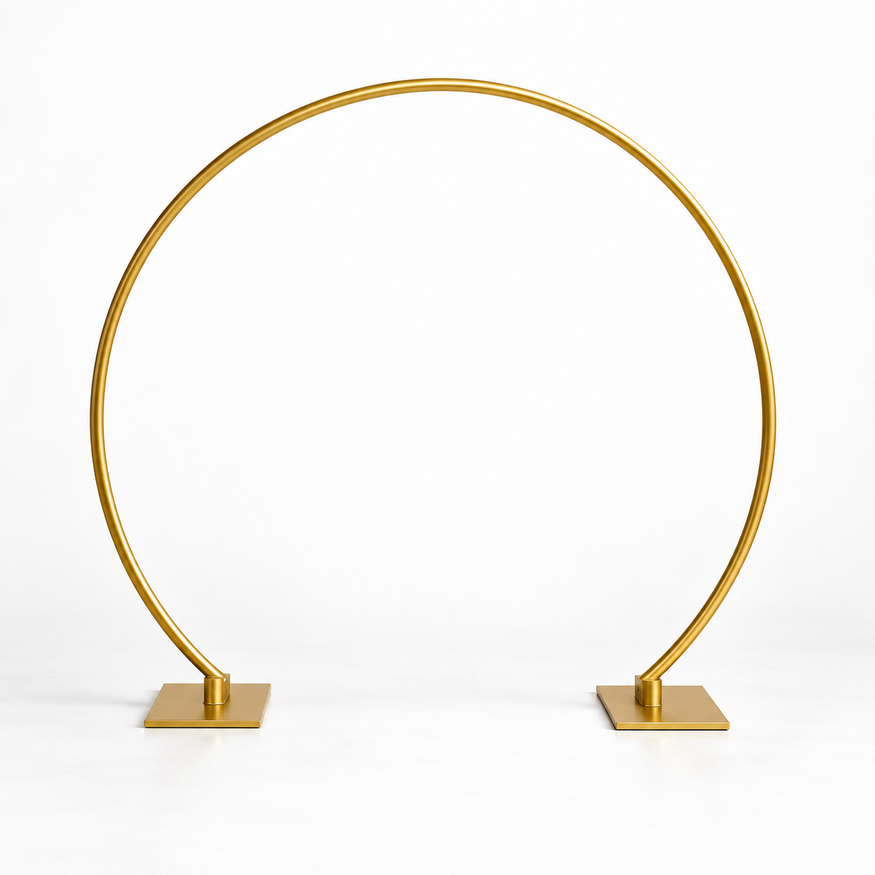 Gold circle arch — illustrative preview