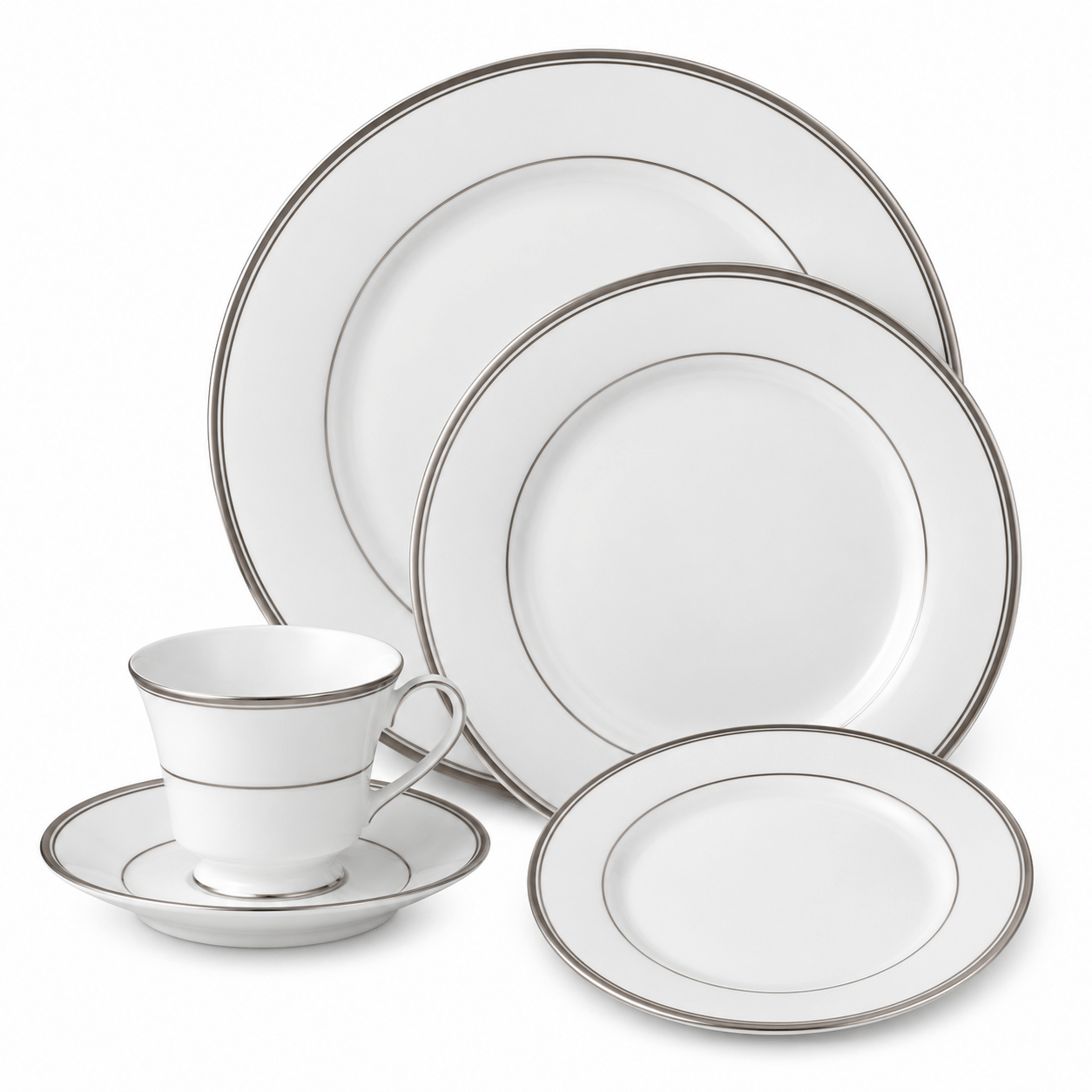Platinum Band Dinnerware